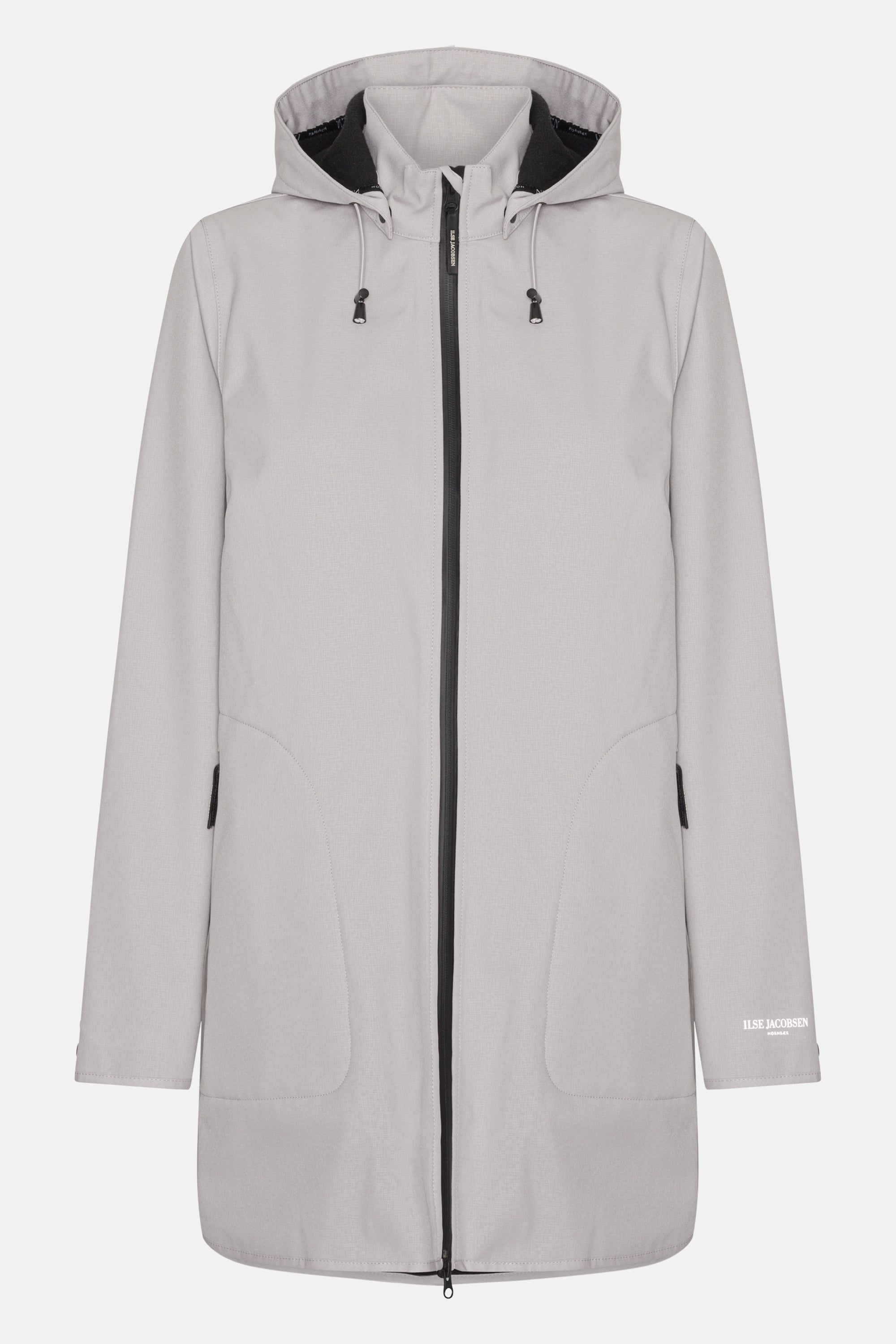 Softshell Raincoat A-line - Concrete